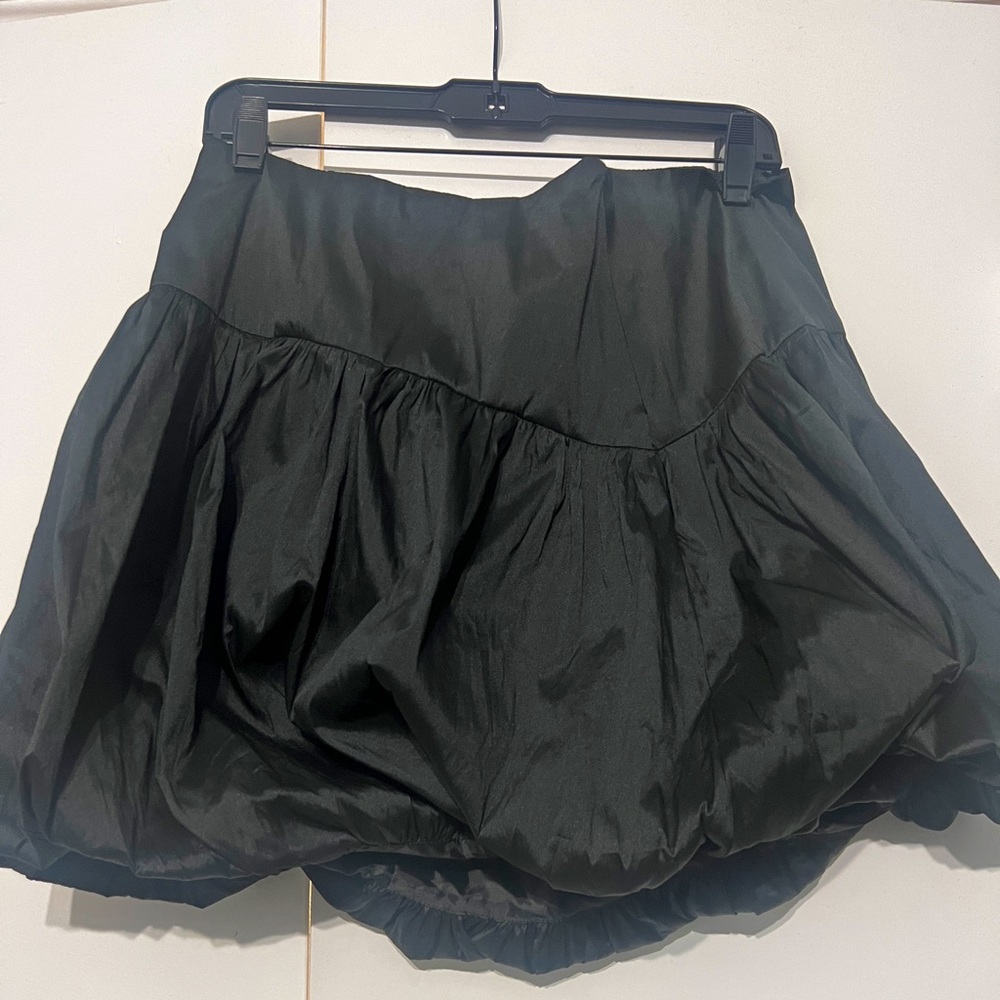 Topshop mini skirt with bubble detail